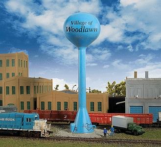 Walthers Cornerstone 933-3814 N Scale Modern Water Tower -- Kit