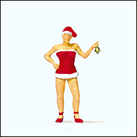 Preiser 29088 HO Scale Christmas Girl with Bell