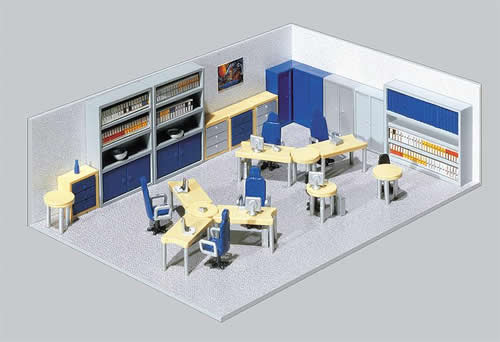 Faller 180545 HO Scale Building Interior Decoration