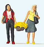 Preiser 28200 HO Scale 2 Women Shopping