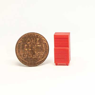 All Scale Miniatures 871871 HO Scale Tall Toolbox