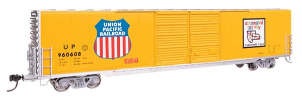 Walthers Mainline 910-3416 HO Scale 60' PS Double Door Boxcar UP #960608