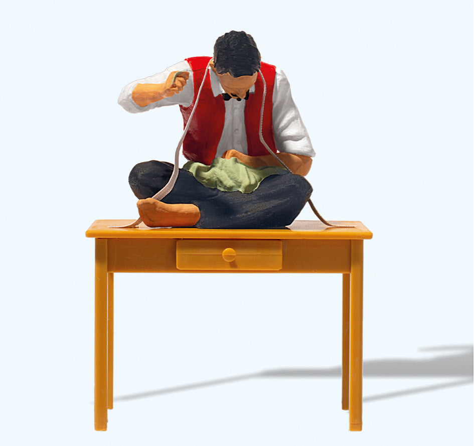 Preiser 45530 G Scale Tailor / Cutter Figure