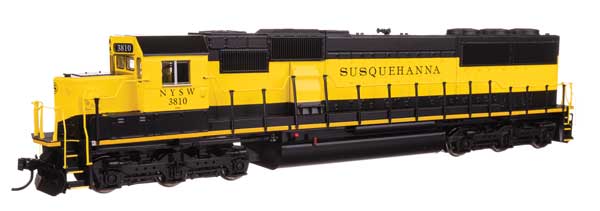 Walthers Mainline 910-19768 HO Scale EMD SD60 Spartan ESU Sound DCC NYSW #3804
