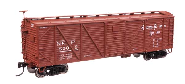 Walthers Mainline 910-40721 HO Scale 40' ARA Boxcar RTR NKP #8002