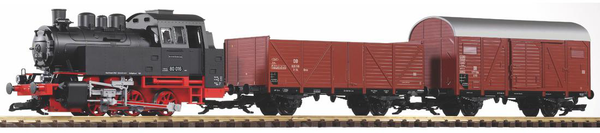 Piko 38120 G Scale DB BR80 Freight Starter Set Analog Sound