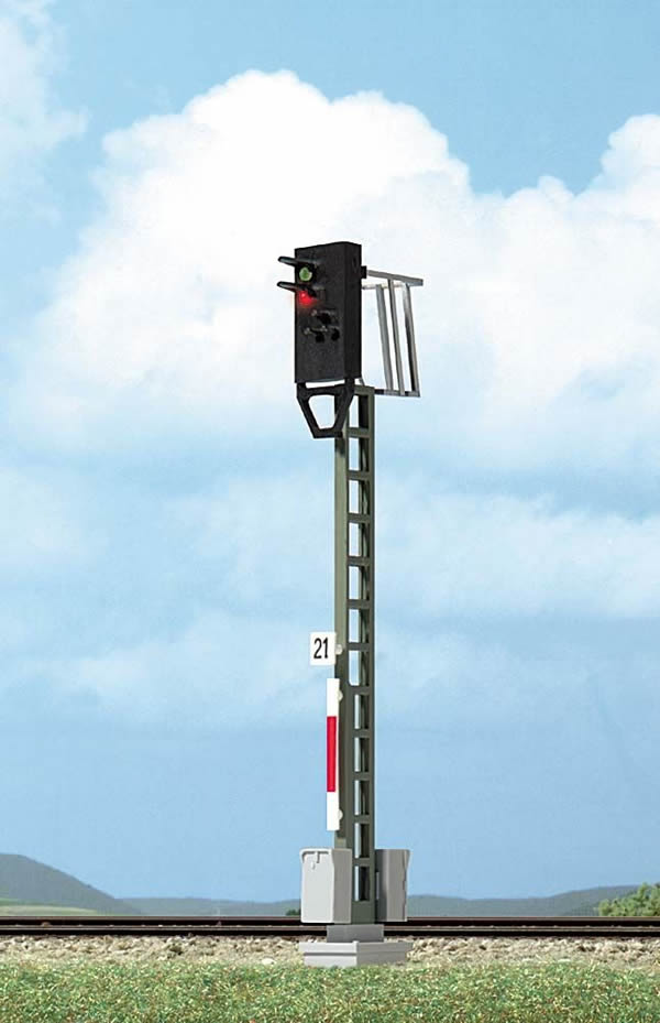 Busch 5802 HO Scale Block Signal -- 2 LEDs