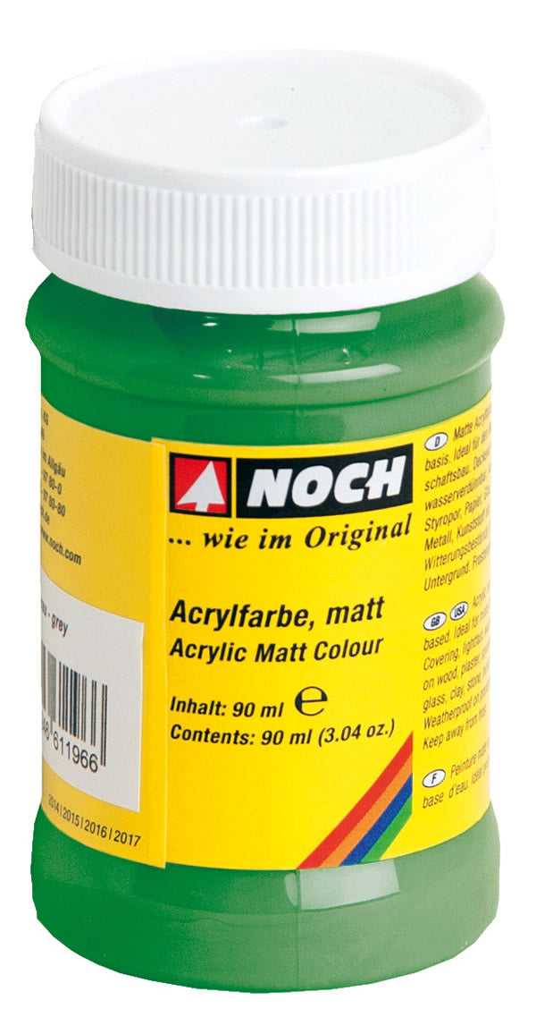 Noch 61194 All Scale Acrylic Matt 90ml Bottle -- Light Green