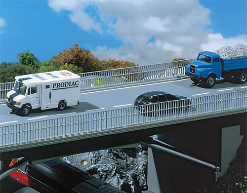 Faller 180413 HO Scale Bridge Safety Fence -- Total Length: 49-5/8" 126cm