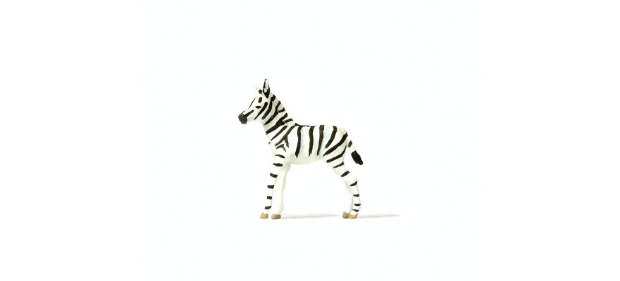 Preiser 29504 HO Scale Baby Zebra Animal Figure