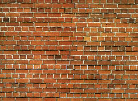 Noch 57730 HO Scale Building Material Cardboard Sheet -- Brick