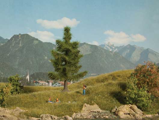 Noch 21815 All Scale Spruce Tree -- 4-3/4" 12cm Tall