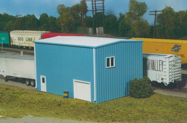Pikestuff 16 HO Scale Yard Office -- Kit - 4-1/4 x 5-1/2" 11.4 x 14cm