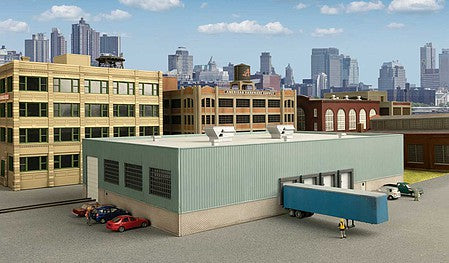 Walthers Cornerstone 933-3856 N Scale Modern Transload Terminal -- Kit