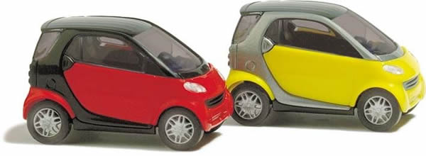 Busch 8350 N Scale European Automobiles - Smart pkg(2)