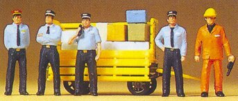 Preiser 10372 HO Scale Railway Personnel