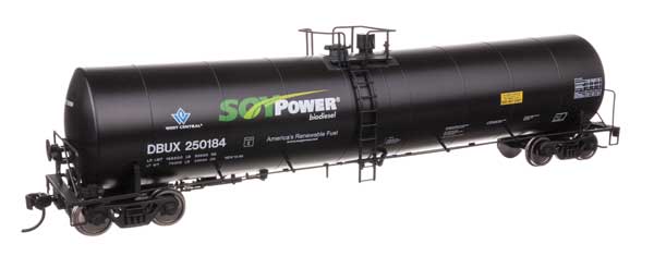 Walthers Mainline 910-48238 HO Scale Trinity Tank Car RTR DBUX #250184