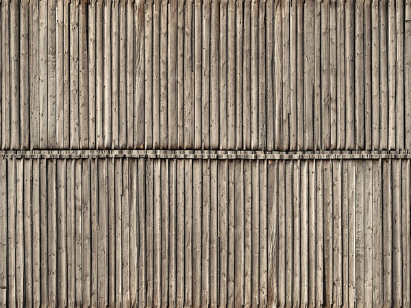 Noch 56664 HO Scale 3-D Printed Cardstock Texture Sheet -- Wood Boards