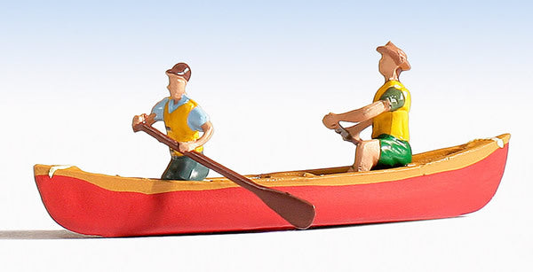 Noch 37805 N Scale Canoe with 2 Figures