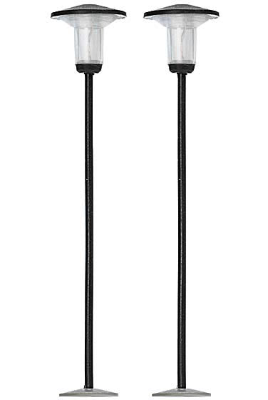 Busch 4144 HO Scale Residential/Park Lamps -- 1-7/8" 4.7cm pkg(2)