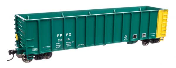 Walthers Mainline 910-56213 HO Scale 50' Coal Gondola RTR FPPX #2016