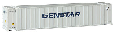 Walthers SceneMaster 949-8844 HO Scale 48' Ribbed Side Container - Genstar