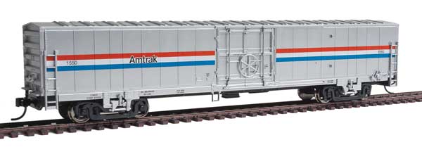 Walthers Mainline 910-31100 HO Scale 60' Thrall MHC-2 RTR Amtrak #1550