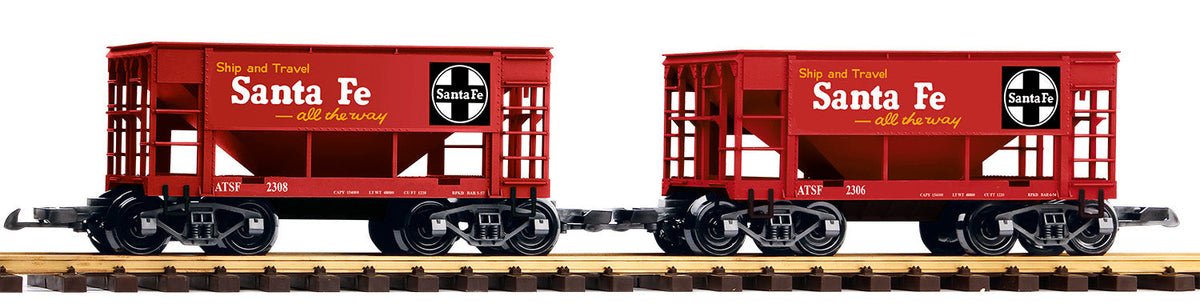 Piko 38971 G Scale Santa Fe Ore Car, 2-Pack