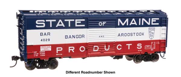 Walthers Mainline 910-45202 HO Scale 40' ACF Welded Boxcar RTR BAR #4295