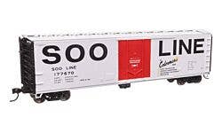 Walthers Mainline 910-2868 HO 50' PC&F Boxcar - Soo Line #177670