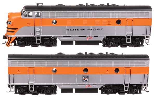 Walthers Mainline 910-21419 HO Scale EMD F7 A-B Set ESU Sound DCC WP #917A/917B