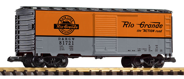 Piko 38809 G Scale D&RGW Steel Boxcar 81721