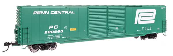 Walthers Mainline 910-3411 HO Scale 60' PS Double Door Boxcar PC #220660