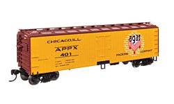 Walthers Mainline 910-41301 HO 40' Wood Reefer - Agar APPX #401