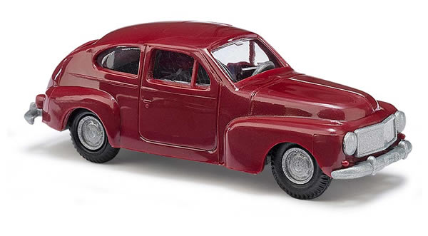 Busch 89109 HO Scale 1958 Volvo 544 Station Wagon - Economy - Assembled -- Red