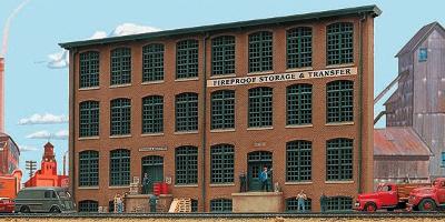 Walthers Cornerstone 933-3189 HO Scale Storage and Transfer Background -- Kit