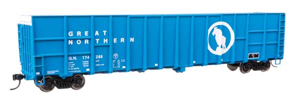 Walthers Mainline 910-6115 HO Scale 61' Wood Chip Gondola GN #174288