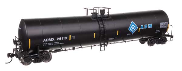 Walthers Mainline 910-48225 HO Scale Trinity Tank Car RTR ADM #26110