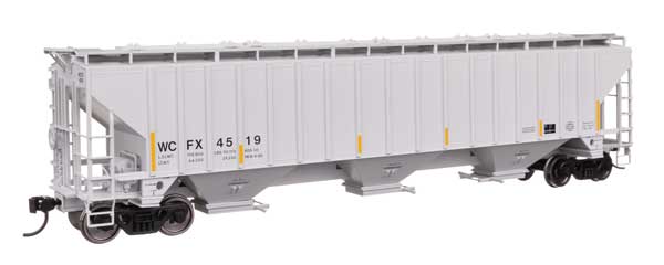 Walthers Mainline 910-49077 HO Scale 57' Hopper RTR GE Rail WCFX #4519