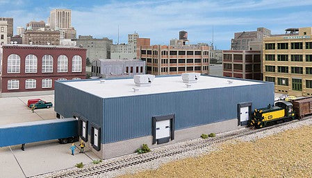 Walthers Cornerstone 933-3855 N Scale Modern Steel Warehouse -- Kit