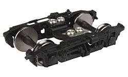 Walthers Proto 920-2102 HO GSC 41-HR Passenger Trucks, Black