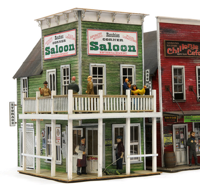 Banta Model Works 2111 HO Scale Roubie's Saloon Kit