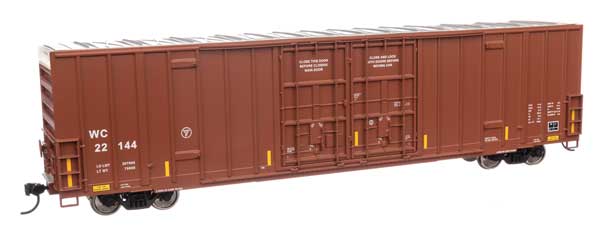 Walthers Mainline 910-3051 HO Scale 60' Plate F Boxcar WC #22144