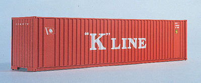 Walthers SceneMaster 949-8803 HO Scale 40' Hi Cube Ribbed Side Container K-Line