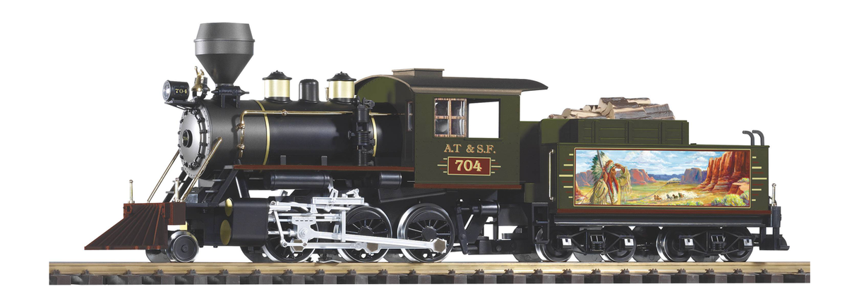 Piko 38233 G Scale Santa Fe Mogul Loco 704 w/Sound