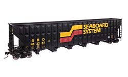 Walthers Mainline 910-56364 HO 73' Wood Chip Hopper - Seaboard #432237