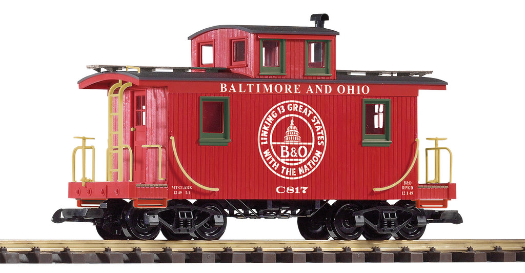 Piko 38982 G Scale B&O Wood Caboose