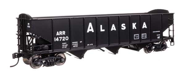 Walthers Mainline 910-56734 HO Scale 70-Ton AAR Hopper RTR Alaska #14720