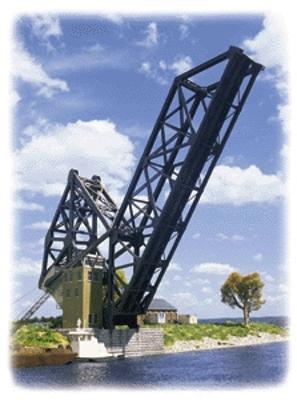 Walthers Cornerstone 933-3070 HO Scale Operating Single-Track Bascule Bridge