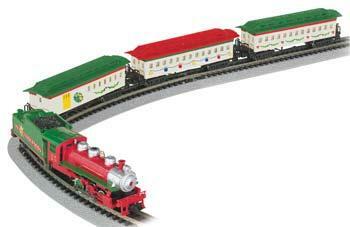 Bachmann 24017 N Scale Spirit of Christmas Train Set North Pole &